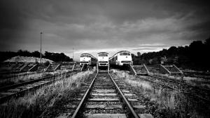 Dutch Railroad Tracks and Trains HD wallpaper thumb