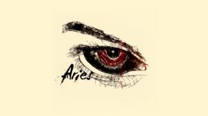 Red Eyes, Aries, Background wallpaper thumb
