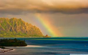 Hawaiian Rainbow wallpaper thumb