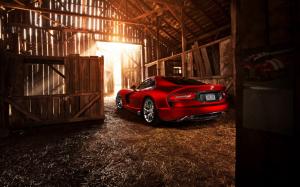 Dodge SRT Viper GTS 2013 red supercar wallpaper thumb