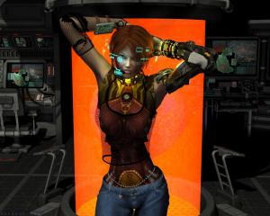 Cyberpunk, Futuristic, Girl, Science Fiction wallpaper thumb