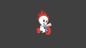 Ghost Rider Ghost Tricycle HD wallpaper thumb