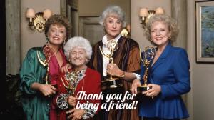 The Golden Girls Cast with Awards HD wallpaper thumb
