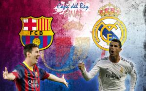 Leo Messi and Christiano Ronaldo wallpaper thumb