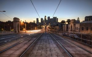 Rails LA Los Angeles Timelapse HD wallpaper thumb