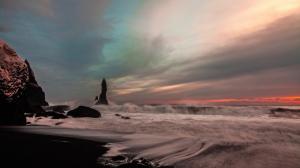 Iceland, sky, coast wallpaper thumb