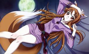 Anime Girls, Spice and Wolf, Wolf Girls, Holo wallpaper thumb