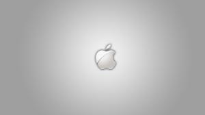 White Apple Logo  Picture Computer wallpaper thumb