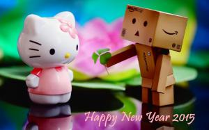 Soo Cute Happy New Year 2015 wallpaper thumb