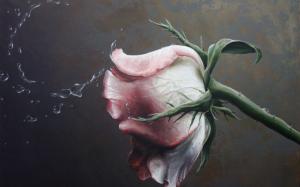 Rose painting wallpaper thumb