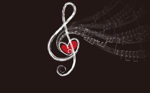 Musical Note of Love wallpaper thumb