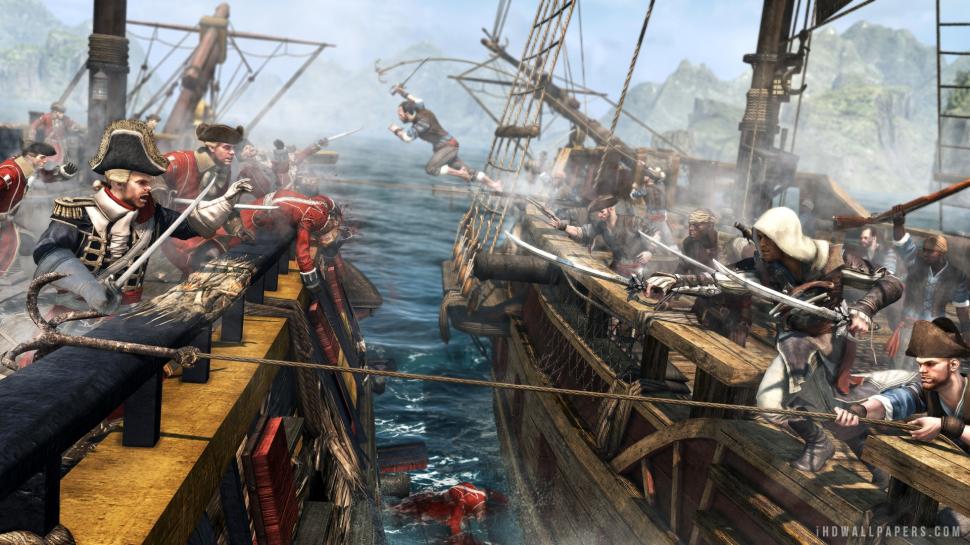 Assassin's Creed IV Black Flag Video Game wallpaper,assassin's HD wallpaper,creed HD wallpaper,black HD wallpaper,flag HD wallpaper,video HD wallpaper,game HD wallpaper,1920x1080 wallpaper