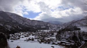 Shirakawago, Gassho-zukuri, winter, thick snow, travel to Japan wallpaper thumb