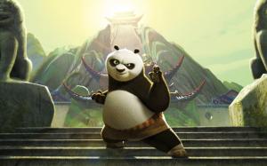 Po in Kung Fu Panda 3 wallpaper thumb