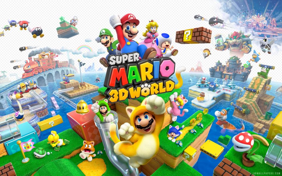 Super Mario 3D World Game wallpaper,game HD wallpaper,world HD wallpaper,mario HD wallpaper,super HD wallpaper,2880x1800 wallpaper