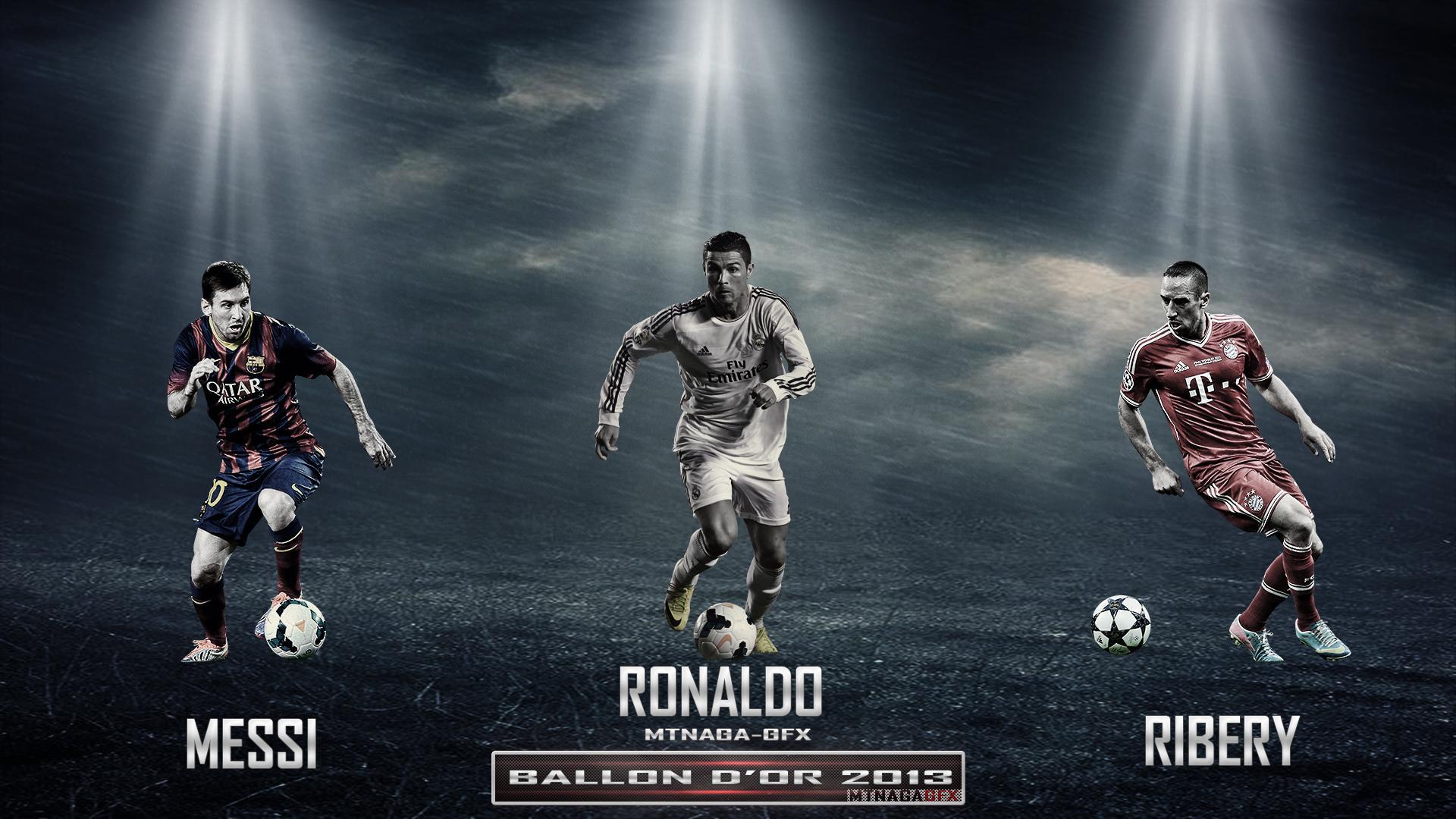 Messi ronaldo ribery ballon dor wallpaper | sports | Wallpaper Better