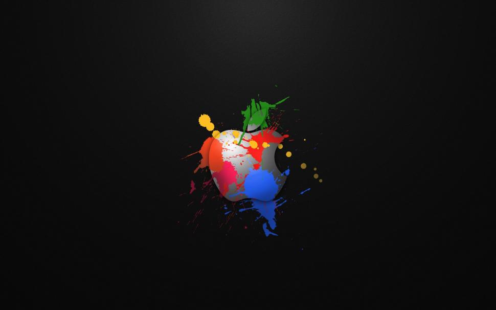 Apple in Colours wallpaper,background HD wallpaper,red HD wallpaper,apple logo HD wallpaper,logo apple HD wallpaper,splash HD wallpaper,1920x1200 wallpaper