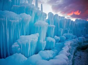 Glacier, Ice, Landscape, Winter, Sunset wallpaper thumb