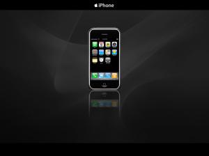 Apple iPhone in Dark wallpaper thumb