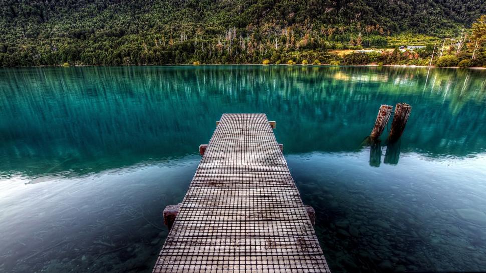 Nature, Landscape, Trees, Pier, Wooden Surface, Forest, Water, Lake, Reflection, Wood, HDR, Stones, Calm wallpaper,nature HD wallpaper,landscape HD wallpaper,trees HD wallpaper,pier HD wallpaper,wooden surface HD wallpaper,forest HD wallpaper,water HD wallpaper,lake HD wallpaper,reflection HD wallpaper,wood HD wallpaper,1920x1080 wallpaper
