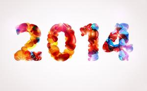 Creative Smoking Effect For New Year 2014 wallpaper thumb