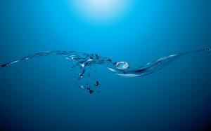 underwater, blue, water wallpaper thumb