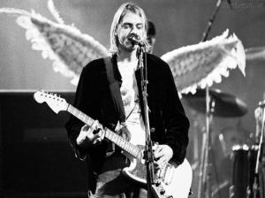 Kurt Cobain, Celebrities, Singer, Star, Concert, Photography, Black And White wallpaper thumb