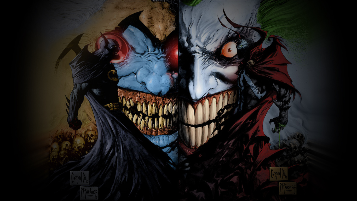 Batman DC Spawn Violator Joker HD wallpaper | anime | Wallpaper Better