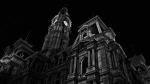 Black and White, Bell Tower, Architecture, Monochrome wallpaper thumb
