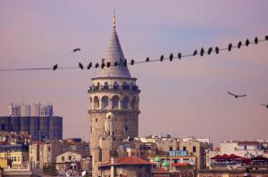 Istanbul Turkey, Galata Tower, wallpaper thumb