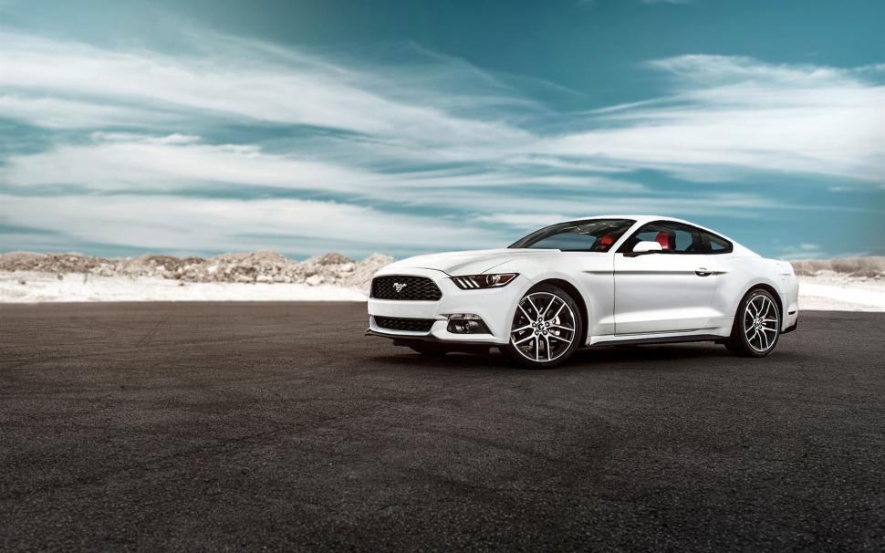 2015 Ford Mustang GT white car wallpaper,2015 HD wallpaper,Ford HD wallpaper,Mustang HD wallpaper,GT HD wallpaper,White HD wallpaper,Car HD wallpaper,1920x1200 wallpaper