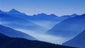 Nature Mountain Forest Landscape Fog Ultrahd 4k Free Desktop wallpaper thumb