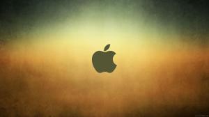 Apple logo on gradient background wallpaper thumb