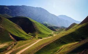 Afghanistan Green Mountains wallpaper thumb