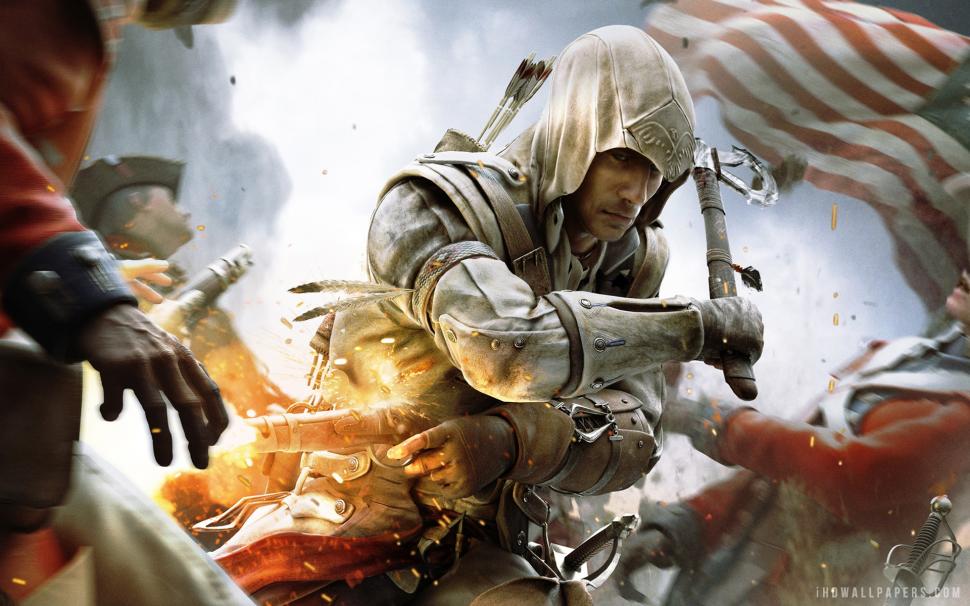 Assassins Creed 3 Video Game wallpaper,game HD wallpaper,creed HD wallpaper,video HD wallpaper,assassins HD wallpaper,1920x1200 wallpaper