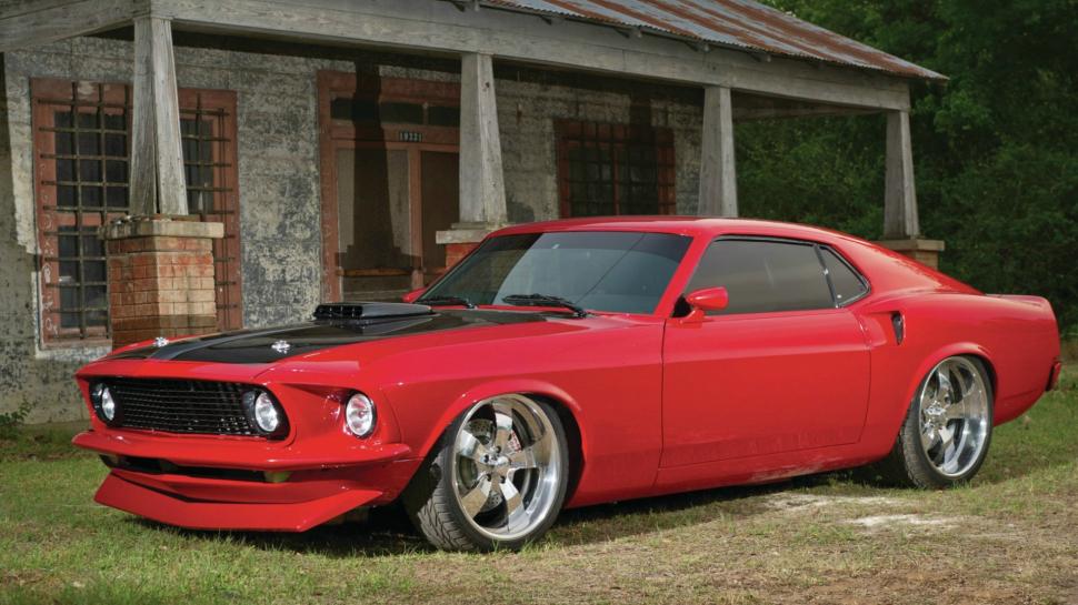 Red ford mustang 1969 wallpaper,Ford HD wallpaper,Mustang HD wallpaper,boss 429 HD wallpaper,1969 HD wallpaper,Muscle Car HD wallpaper,Red HD wallpaper,1920x1080 wallpaper