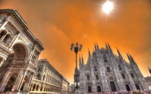 Milan, Italy, Cathedral, travel place, people wallpaper thumb
