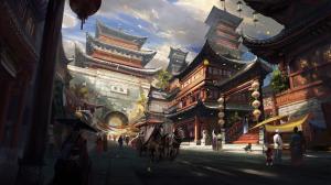 Chinese Festival Painting HD wallpaper thumb