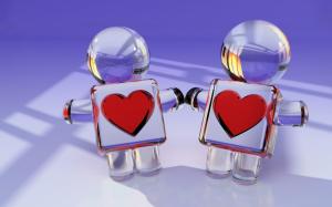 toys, couple, heart, glass, love wallpaper thumb