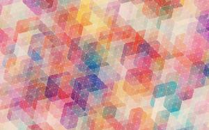 Colorful geometry wallpaper thumb