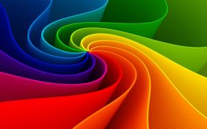 Amazing Abstract Rainbow wallpaper thumb