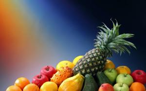 exotic fruits wallpaper thumb