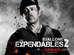 Sylvester Stallone in The Expendables 2 movie HD wallpaper thumb