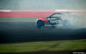 Toyota FR-S Scion Drift Smoke HD wallpaper thumb