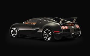 Bugatti Veyron Sang Noir 2008 - Rear Angle wallpaper thumb