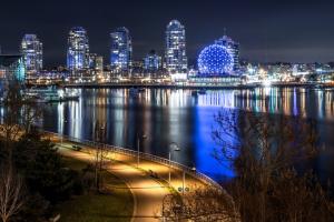 Vancouver, Canada, night wallpaper thumb