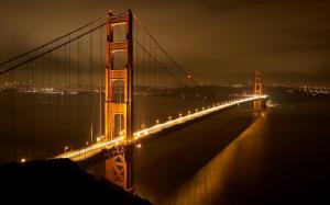 Golden Gate Bridge Nights wallpaper thumb
