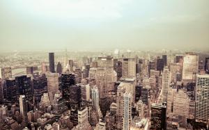 New York cityscape wallpaper thumb