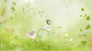Softly In Green wallpaper thumb