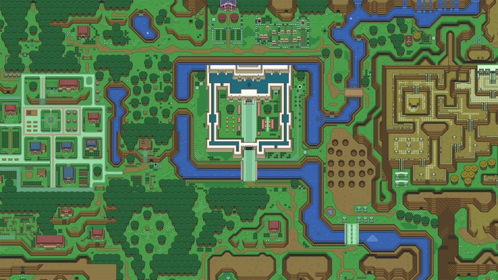The Legend of Zelda: A Link to the Past, Map, Video Games, The Legend of Zelda wallpaper,map HD wallpaper,video games HD wallpaper,the legend of zelda HD wallpaper,2560x1440 wallpaper